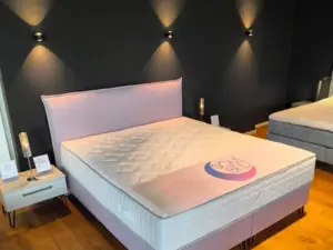 Boxspringbett Dash 180x200 cm H2/H3 Matratze Polsterbett
