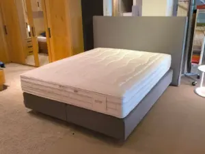 Superba Boxspringbett 160x200 cm ohne Matratze Polsterbett