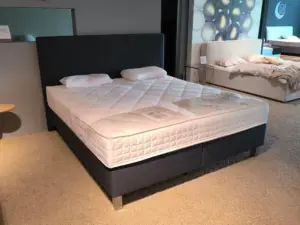 Boxspringbett 180x200 cm Anthrazit Polsterbett