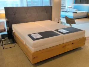 Boxspringbett Stella Alpina Kernbuche Massiv Polsterbett 180x200